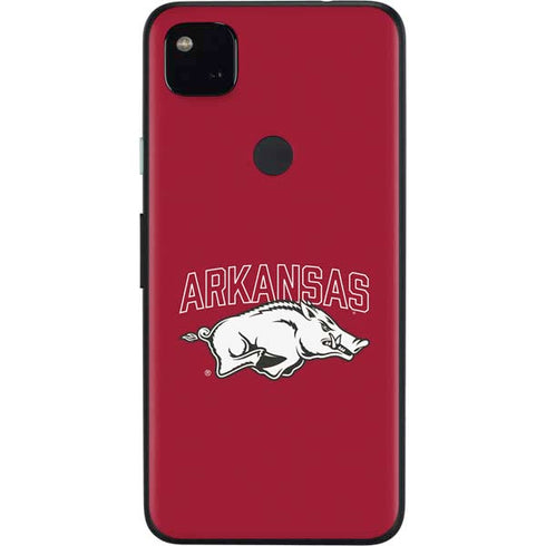 University of Arkansas-Fayetteville Razorbacks Logo Google Pixel 4a Skin